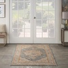 image:imageNourison Home Petra Traditional Ivory Blue 311 x 511 Area Rug Easy Clean Non Shedding Bed Room Living Room Dining Room Kitchen 4x6Ivory Blue