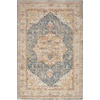 image:imageNourison Home Petra Traditional Ivory Blue 311 x 511 Area Rug Easy Clean Non Shedding Bed Room Living Room Dining Room Kitchen 4x6Ivory Blue