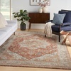 image:imageNourison Home Petra Traditional Ivory Blue 311 x 511 Area Rug Easy Clean Non Shedding Bed Room Living Room Dining Room Kitchen 4x6Ivory Multicolor