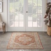 image:imageNourison Home Petra Traditional Ivory Blue 311 x 511 Area Rug Easy Clean Non Shedding Bed Room Living Room Dining Room Kitchen 4x6Ivory Multicolor