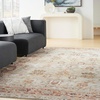 image:imageNourison Home Petra Traditional Vintage Rust 23 x 102 Area Rug Easy Clean Non Shedding Bed Room Living Room Dining Room Kitchen 2x10Ivory