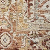 image:imageNourison Home Petra Traditional Vintage Rust 23 x 102 Area Rug Easy Clean Non Shedding Bed Room Living Room Dining Room Kitchen 2x10Ivory