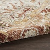 image:imageNourison Home Petra Traditional Vintage Rust 23 x 102 Area Rug Easy Clean Non Shedding Bed Room Living Room Dining Room Kitchen 2x10Ivory