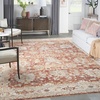 image:imageNourison Home Petra Traditional Vintage Rust 23 x 102 Area Rug Easy Clean Non Shedding Bed Room Living Room Dining Room Kitchen 2x10Rust