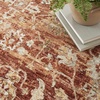image:imageNourison Home Petra Traditional Vintage Rust 23 x 102 Area Rug Easy Clean Non Shedding Bed Room Living Room Dining Room Kitchen 2x10Rust