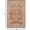 image:imageNourison Home Petra Traditional Vintage Rust 23 x 102 Area Rug Easy Clean Non Shedding Bed Room Living Room Dining Room Kitchen 2x10Rust