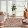 image:imageNourison Home Petra Traditional Vintage Rust 23 x 102 Area Rug Easy Clean Non Shedding Bed Room Living Room Dining Room Kitchen 2x10Rust