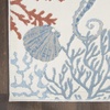 image:imageNourison Home Pompeii Coastal Nautical amp Beach IvoryMulti 53 x 73 Area Rug Easy Clean Non Shedding Bed Room Living Room Dining Room Kitchen 5x753 x 73 Rectangular