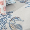 image:imageNourison Home Pompeii Coastal Nautical amp Beach IvoryMulti 53 x 73 Area Rug Easy Clean Non Shedding Bed Room Living Room Dining Room Kitchen 5x753 x 73 Rectangular
