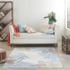 image:imageNourison Home Pompeii Coastal Nautical amp Beach IvoryMulti 53 x 73 Area Rug Easy Clean Non Shedding Bed Room Living Room Dining Room Kitchen 5x753 x 73 Rectangular