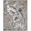 image:imageNourison Home Pompeii Grey 710 x 910 Area Rug  Easy Clean Non Shedding Bed Room Living Room Dining Room Kitchen 8 x 10Grey