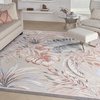 image:imageNourison Home Pompeii Grey 710 x 910 Area Rug  Easy Clean Non Shedding Bed Room Living Room Dining Room Kitchen 8 x 10Multi Color