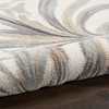 image:imageNourison Home Pompeii Ivory Grey 53 x 73 Area Rug  Easy Clean Non Shedding Bed Room Living Room Dining Room Kitchen 5 x 7IvoryGrey