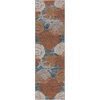 image:imageNourison Home Pompeii Ivory Grey Blue 3 x 5 Area Rug  Easy Clean Non Shedding Bed Room Living Room Dining Room Kitchen 3 x 5Blue Multicolor