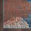 image:imageNourison Home Pompeii Ivory Grey Blue 3 x 5 Area Rug  Easy Clean Non Shedding Bed Room Living Room Dining Room Kitchen 3 x 5Blue Multicolor