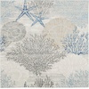 image:imageNourison Home Pompeii Ivory Grey Blue 3 x 5 Area Rug  Easy Clean Non Shedding Bed Room Living Room Dining Room Kitchen 3 x 5Ivory Grey Blue