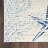 image:imageNourison Home Pompeii Ivory Grey Blue 3 x 5 Area Rug  Easy Clean Non Shedding Bed Room Living Room Dining Room Kitchen 3 x 5Ivory Grey Blue