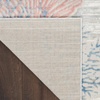 image:imageNourison Home Pompeii Ivory Grey Blue 3 x 5 Area Rug  Easy Clean Non Shedding Bed Room Living Room Dining Room Kitchen 3 x 5Multi Color