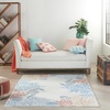 image:imageNourison Home Pompeii Ivory Multicolor 2 x 3 Area Rug  Easy Clean Non Shedding Bed Room Living Room Dining Room Kitchen 2 x 3Ivory Multicolor