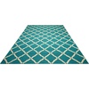 image:imageNourison Home Portico IndoorOutdoor Navy 8 x 106 Area Rug Easy Cleaning Non Shedding Bed Room Living Room Dining Room Backyard Deck Patio 8x11Aqua
