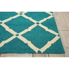 image:imageNourison Home Portico IndoorOutdoor Navy 8 x 106 Area Rug Easy Cleaning Non Shedding Bed Room Living Room Dining Room Backyard Deck Patio 8x11Aqua