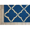 image:imageNourison Home Portico IndoorOutdoor Navy 8 x 106 Area Rug Easy Cleaning Non Shedding Bed Room Living Room Dining Room Backyard Deck Patio 8x11Navy