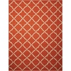 image:imageNourison Home Portico IndoorOutdoor Navy 8 x 106 Area Rug Easy Cleaning Non Shedding Bed Room Living Room Dining Room Backyard Deck Patio 8x11Orange
