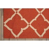 image:imageNourison Home Portico IndoorOutdoor Navy 8 x 106 Area Rug Easy Cleaning Non Shedding Bed Room Living Room Dining Room Backyard Deck Patio 8x11Orange