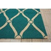image:imageNourison Home Portico IndoorOutdoor Red 8 x 106 AreaRug EasyCleaning Non Shedding Bed Room Living Room Dining Room Backyard Deck Patio 8x11Aqua