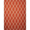 image:imageNourison Home Portico IndoorOutdoor Red 8 x 106 AreaRug EasyCleaning Non Shedding Bed Room Living Room Dining Room Backyard Deck Patio 8x11Orange