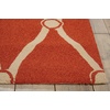 image:imageNourison Home Portico IndoorOutdoor Red 8 x 106 AreaRug EasyCleaning Non Shedding Bed Room Living Room Dining Room Backyard Deck Patio 8x11Orange