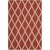 image:imageNourison Home Portico IndoorOutdoor Red 8 x 106 AreaRug EasyCleaning Non Shedding Bed Room Living Room Dining Room Backyard Deck Patio 8x11Red