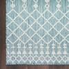 image:imageNourison Home Positano Aqua 22 x 12 Area Rug  Easy Clean Non Shedding Bed Room Living Room Dining Room Kitchen 12 Runner