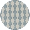 image:imageNourison Home Positano Aqua 8 x Round Area Rug  Easy Clean Non Shedding Bed Room Living Room Dining Room Kitchen 8 x Round
