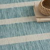 image:imageNourison Home Positano Aqua Ivory 10 x 14 Area Rug  Easy Clean Non Shedding Bed Room Living Room Dining Room Kitchen 10 x 14