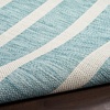 image:imageNourison Home Positano Aqua Ivory 22 x 12 Area Rug  Easy Clean Non Shedding Bed Room Living Room Dining Room Kitchen 12 Runner