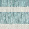 image:imageNourison Home Positano Aqua Ivory 22 x 8 Area Rug  Easy Clean Non Shedding Bed Room Living Room Dining Room Kitchen 8 Runner
