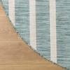 image:imageNourison Home Positano Aqua Ivory 8 x Round Area Rug  Easy Clean Non Shedding Bed Room Living Room Dining Room Kitchen 8 x Round