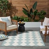 image:imageNourison Home Positano Beige 5 x 7 Area Rug  Easy Clean Non Shedding Bed Room Living Room Dining Room Kitchen 5 x 7Aqua