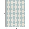 image:imageNourison Home Positano Beige 5 x 7 Area Rug  Easy Clean Non Shedding Bed Room Living Room Dining Room Kitchen 5 x 7Aqua