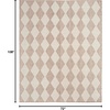 image:imageNourison Home Positano Beige 5 x 7 Area Rug  Easy Clean Non Shedding Bed Room Living Room Dining Room Kitchen 5 x 7Beige