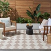 image:imageNourison Home Positano Beige 5 x 7 Area Rug  Easy Clean Non Shedding Bed Room Living Room Dining Room Kitchen 5 x 7Beige