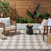 image:imageNourison Home Positano Beige 5 x 7 Area Rug  Easy Clean Non Shedding Bed Room Living Room Dining Room Kitchen 5 x 7Beige