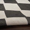 image:imageNourison Home Positano Beige 5 x 7 Area Rug  Easy Clean Non Shedding Bed Room Living Room Dining Room Kitchen 5 x 7Black