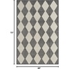 image:imageNourison Home Positano Beige 5 x 7 Area Rug  Easy Clean Non Shedding Bed Room Living Room Dining Room Kitchen 5 x 7Black