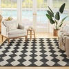 image:imageNourison Home Positano Beige 5 x 7 Area Rug  Easy Clean Non Shedding Bed Room Living Room Dining Room Kitchen 5 x 7Black