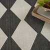 image:imageNourison Home Positano Beige 5 x 7 Area Rug  Easy Clean Non Shedding Bed Room Living Room Dining Room Kitchen 5 x 7Black
