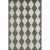 image:imageNourison Home Positano Beige 5 x 7 Area Rug  Easy Clean Non Shedding Bed Room Living Room Dining Room Kitchen 5 x 7Black