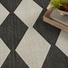 image:imageNourison Home Positano Beige 5 x 7 Area Rug  Easy Clean Non Shedding Bed Room Living Room Dining Room Kitchen 5 x 7Black