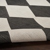 image:imageNourison Home Positano Beige 5 x 7 Area Rug  Easy Clean Non Shedding Bed Room Living Room Dining Room Kitchen 5 x 7Black